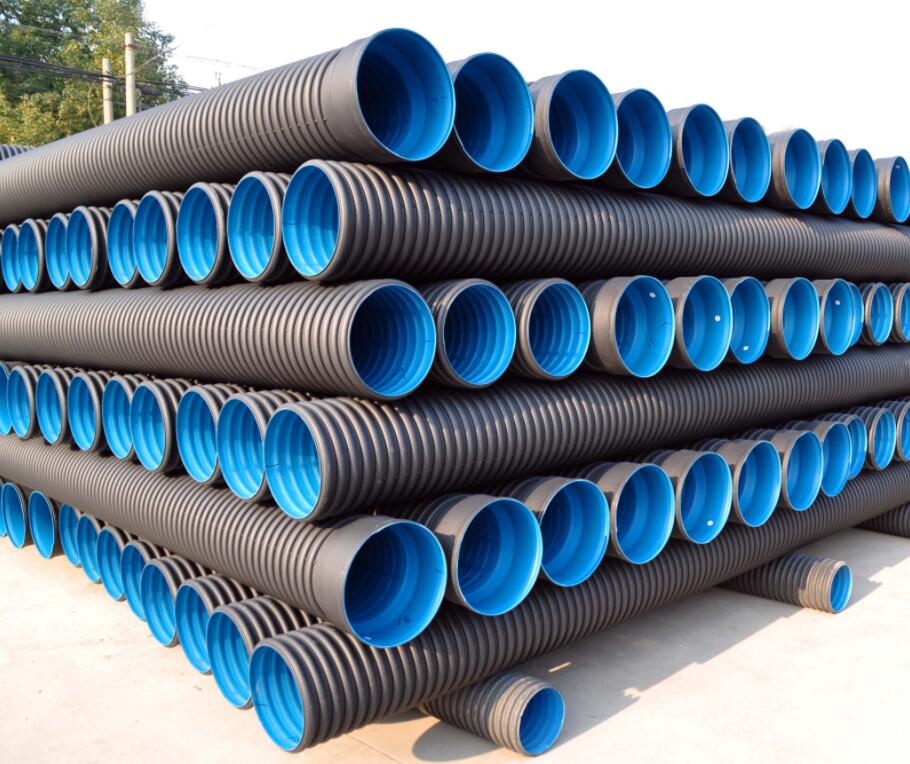 高密度聚乙烯（HDPE)雙壁波紋管具有優(yōu)異的化學(xué)穩(wěn)定性、耐老化及耐環(huán)境應(yīng)力開裂的性能